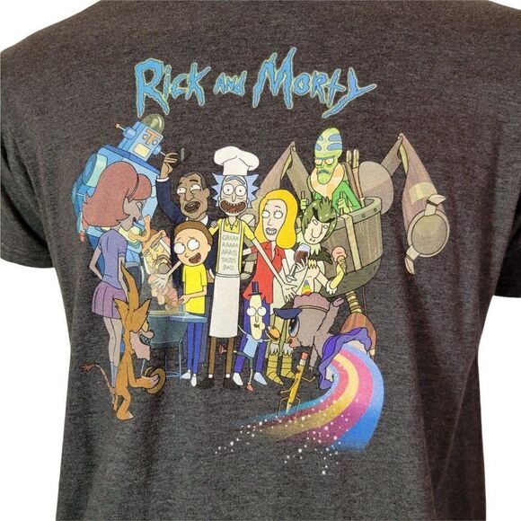 Rick and Morty Men's Graphic T-Shirt (Size L) - Picture 2 of 7